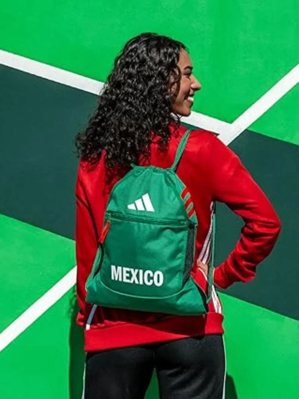 adidas Stadium Sackpack – Drawstring Backpack for Sports, Small Gym Bag, 13L - Picture 7 of 7
